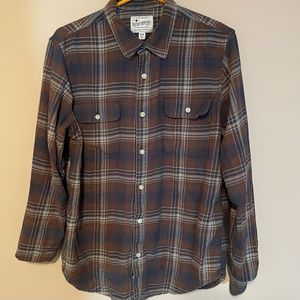Lucky Brand Men’s M Plaid Shirt